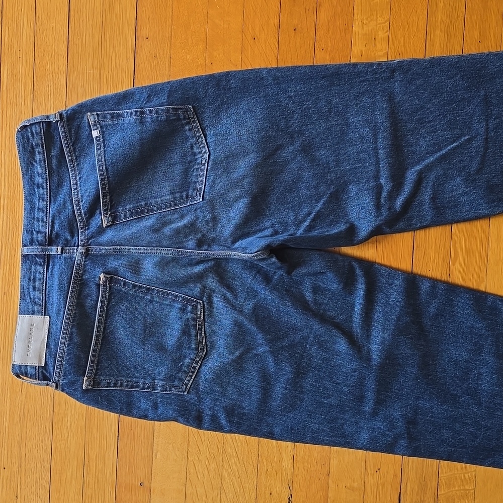 Everlane, The 90's Way-High Jean, Blue, EUC, Women's 28 Long - Picture 13 of 16